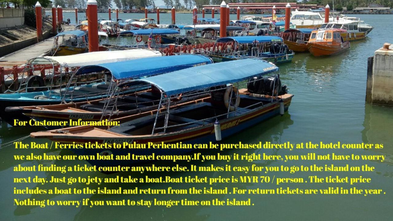 Kuala Besut Jetty Budget Hotel Ain - In Front Of Kuala Besut Jetty Ngoại thất bức ảnh